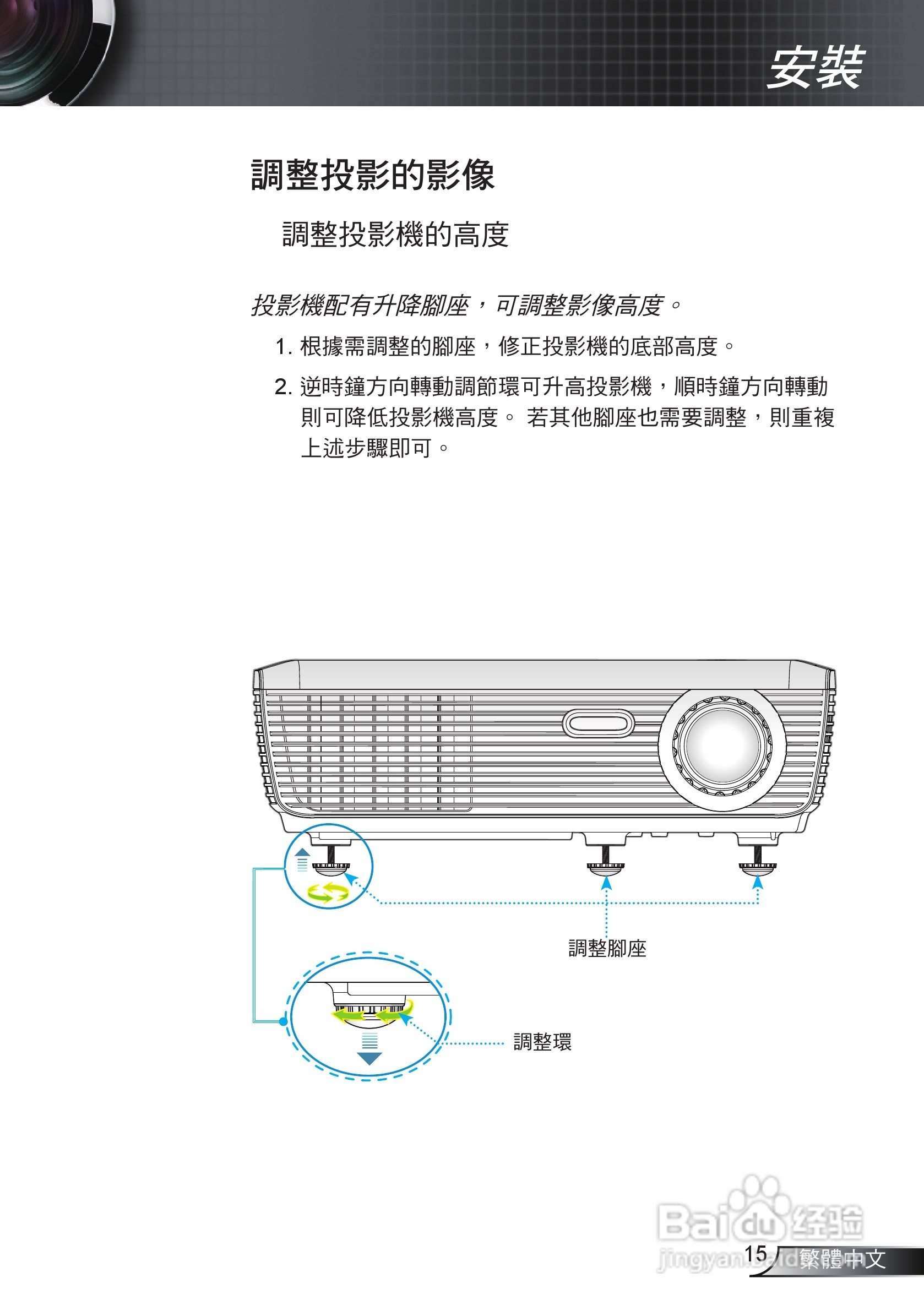 奥图码HW536投影机使用说明书:[2]