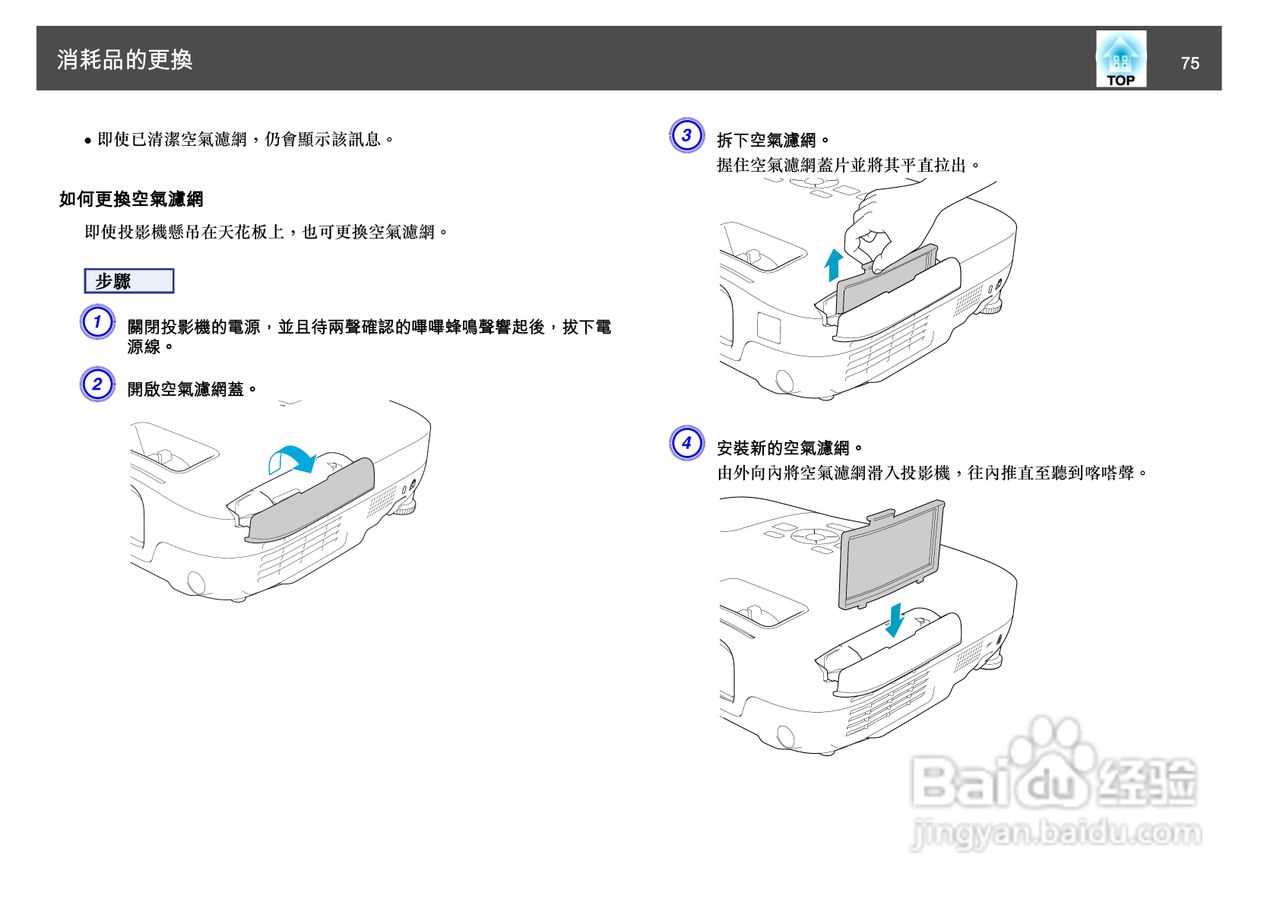 爱普生EB-S10投影机使用说明书:[8]