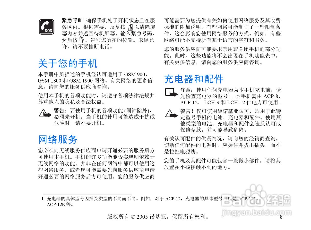 诺基亚6670手机使用说明书:[1]