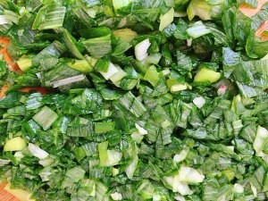 油炸萝卜丸子制作过程