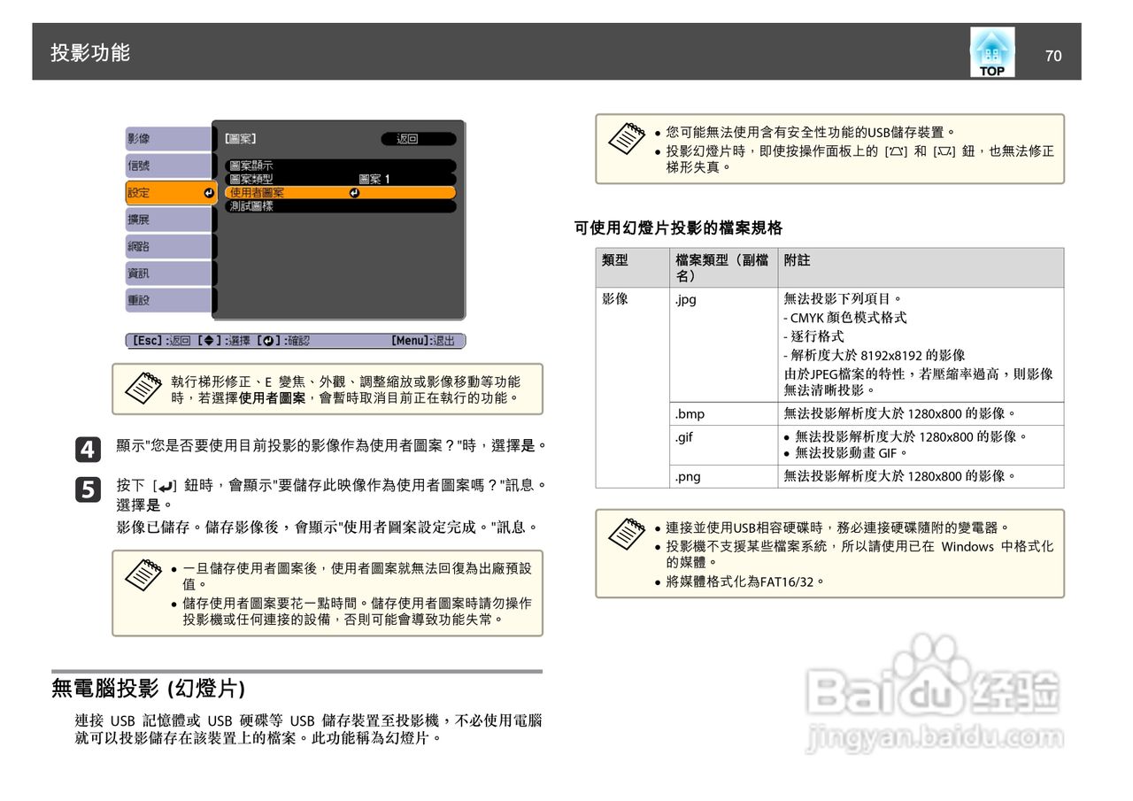 爱普生EB-4805Wi投影机使用说明书:[7]
