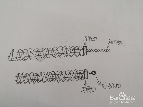 蕾丝编织锁骨链教程