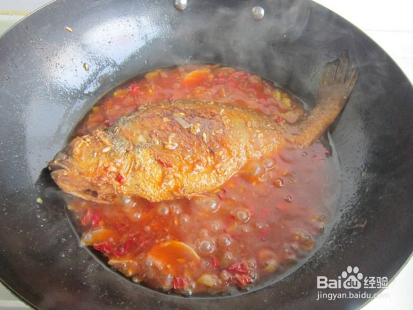 风味醪糟烧黄花鱼