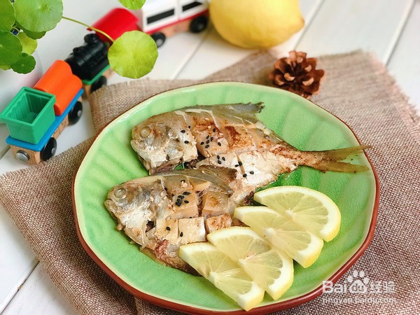 柠檬香煎平鱼