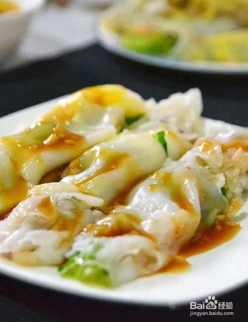 自制肉糜虾肠粉的做法