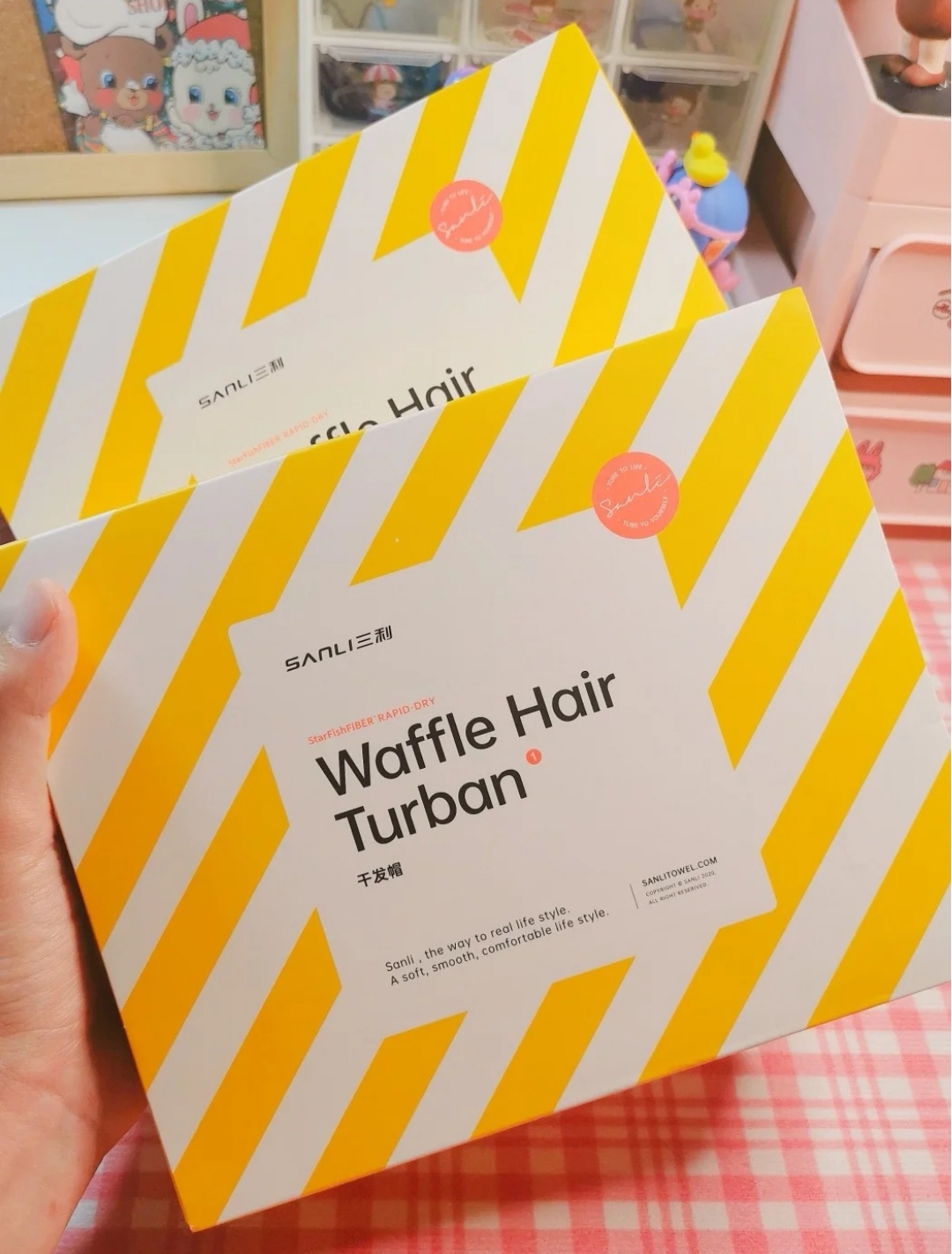 有了这个干发帽，还要什么吹风机！