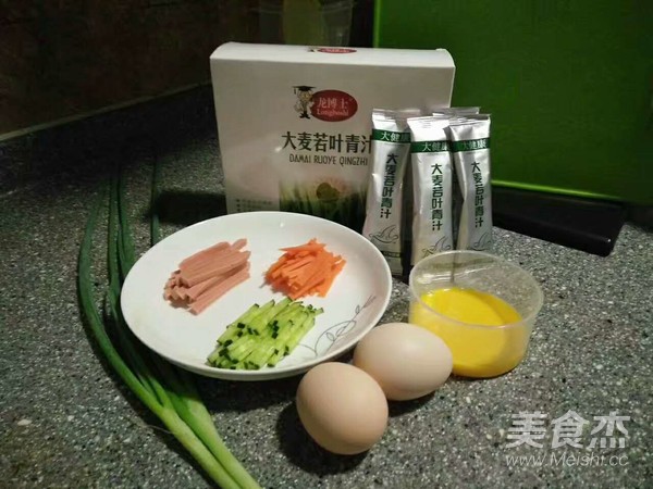 青汁蛋卷的做法