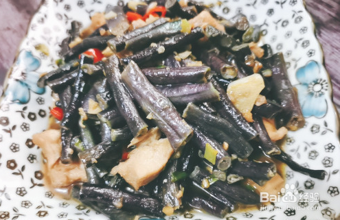 红豆角这么做好吃又下饭