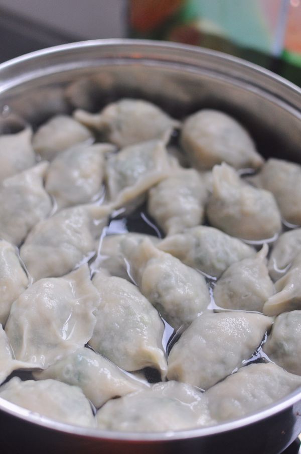 韭菜鸡蛋大饺子