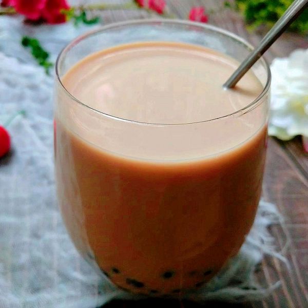 在家做珍珠奶茶