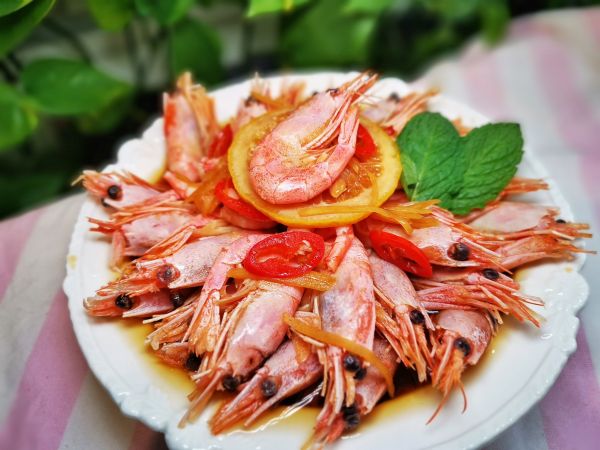 珍选海鲜捞汁加拿大北极虾