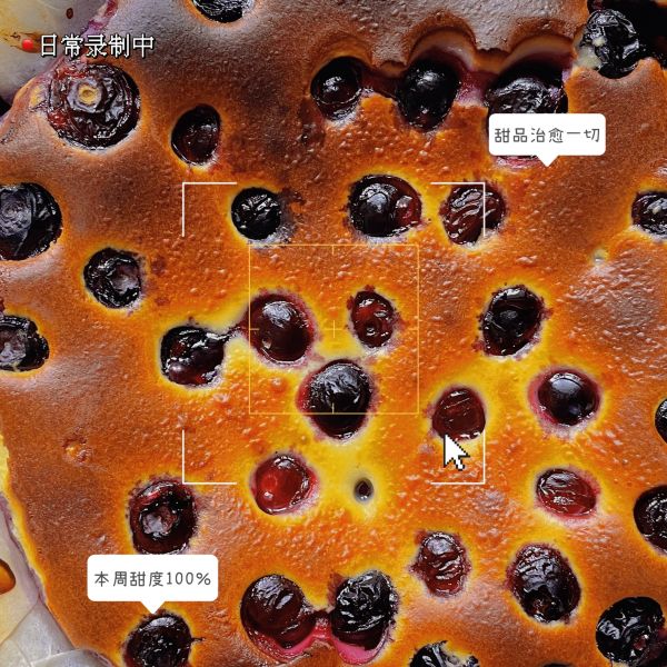 蓝莓巴克斯蛋糕