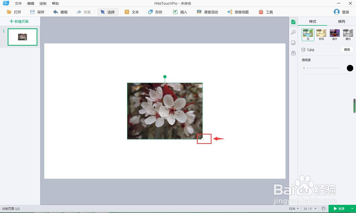 如何在白板中插入图片