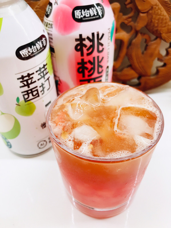 咖啡西瓜桃桃西打饮