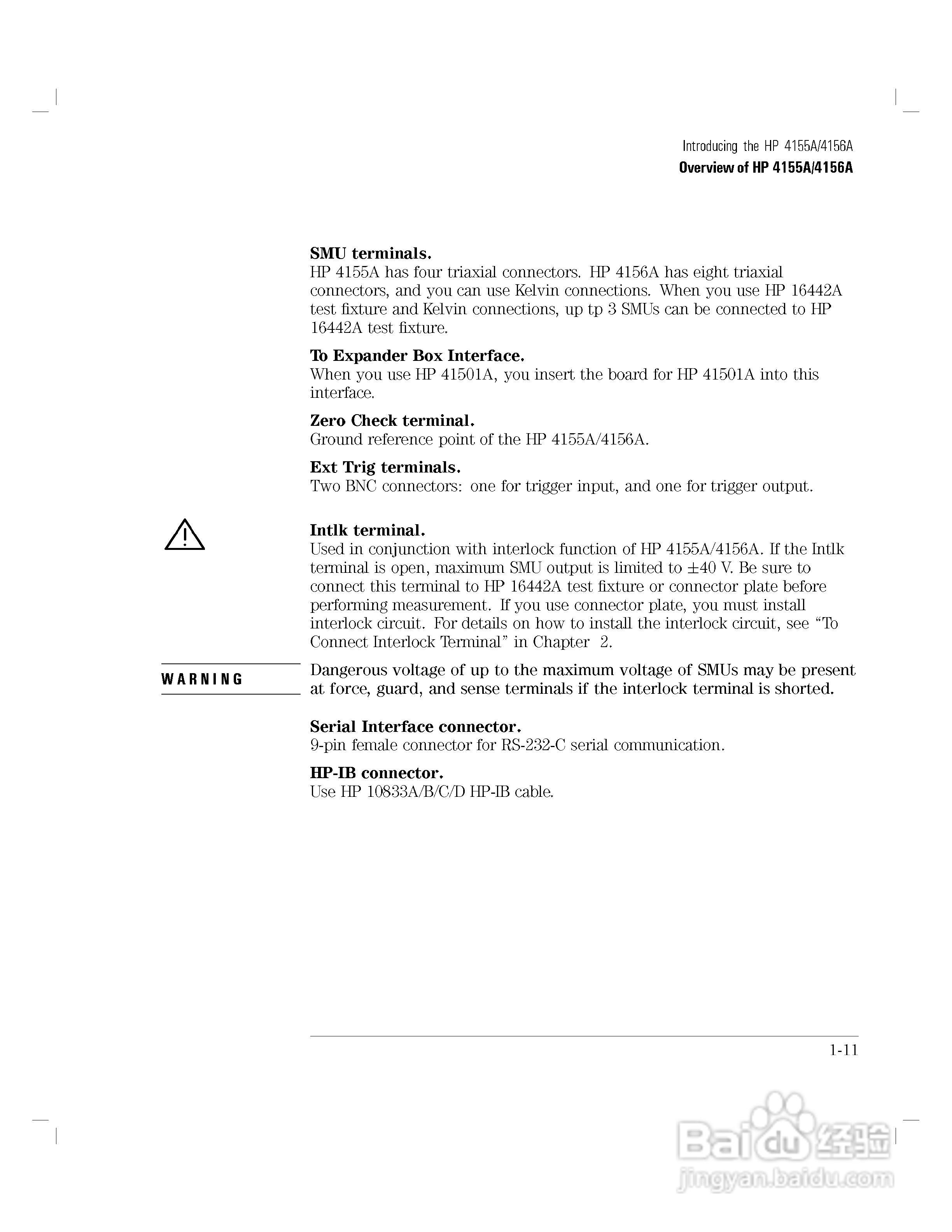 HP 4155A分析仪用户使用手册:[3]
