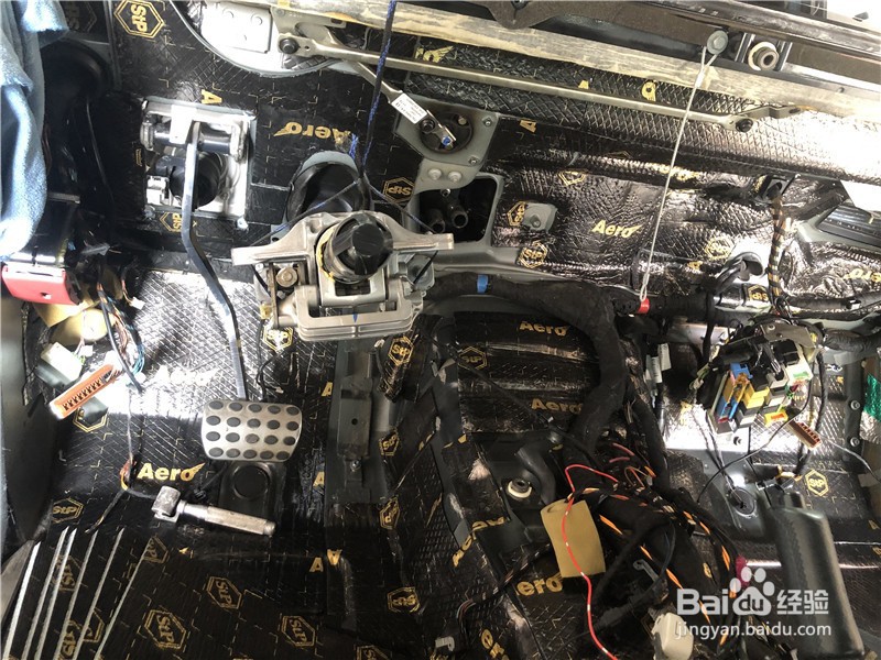 武汉奔驰G63改装全车俄罗斯STP隔音案例