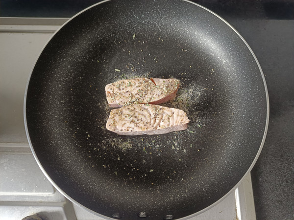 椒盐挪威三文鱼