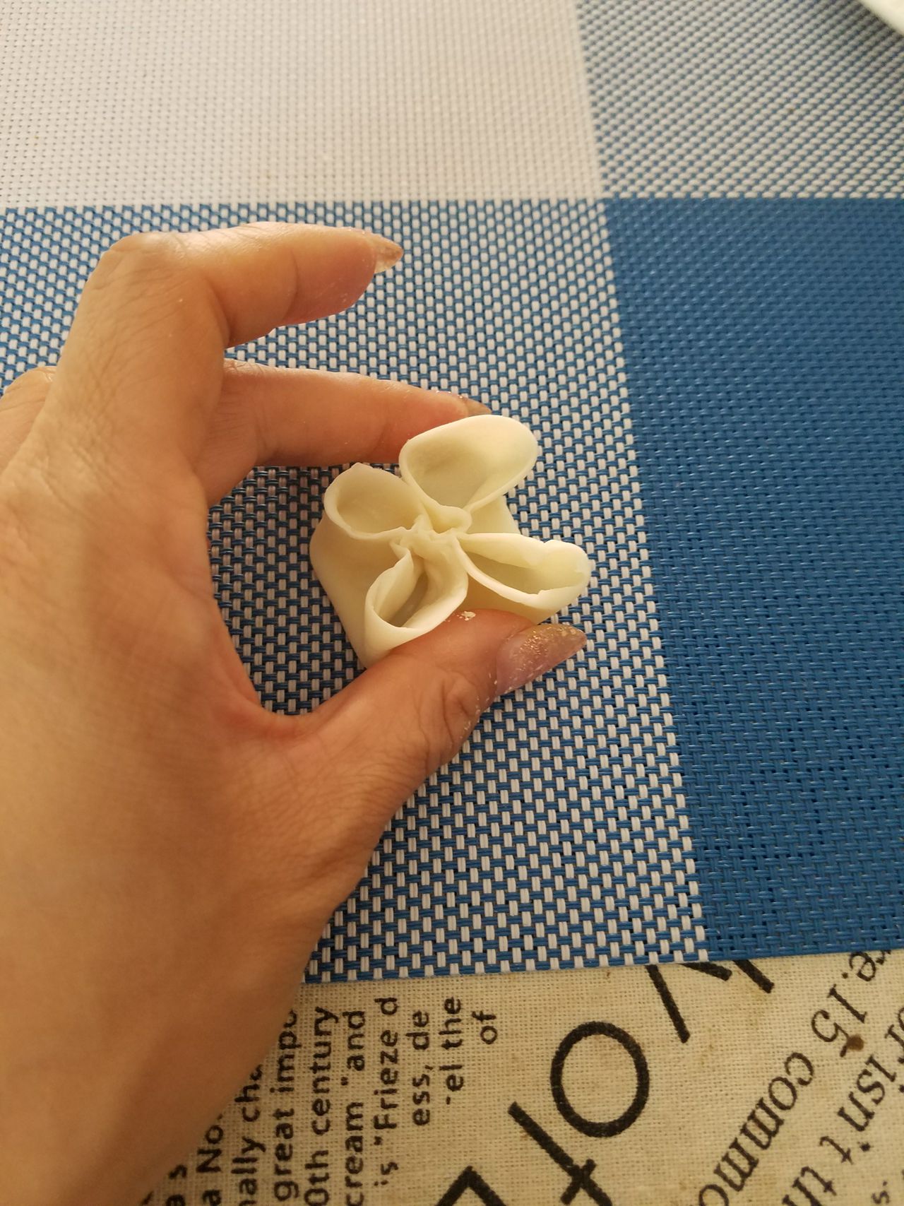 快手四喜饺子的做法，我教教你啊