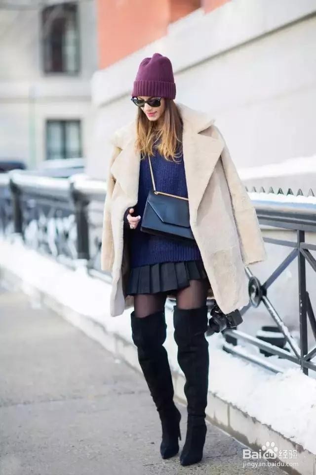 王凯丽:女明星秋冬必备的过膝靴,真的巨显高!