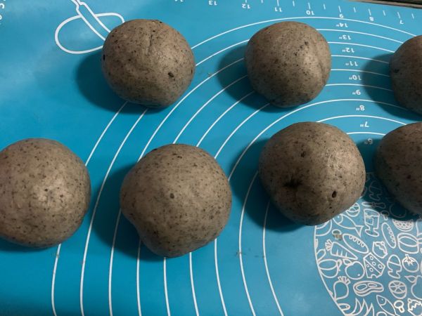 全麦黑芝麻豆沙华夫