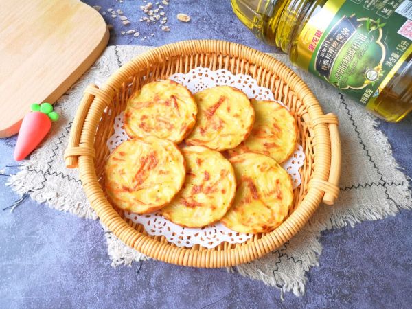 焦香土豆丝鸡蛋饼