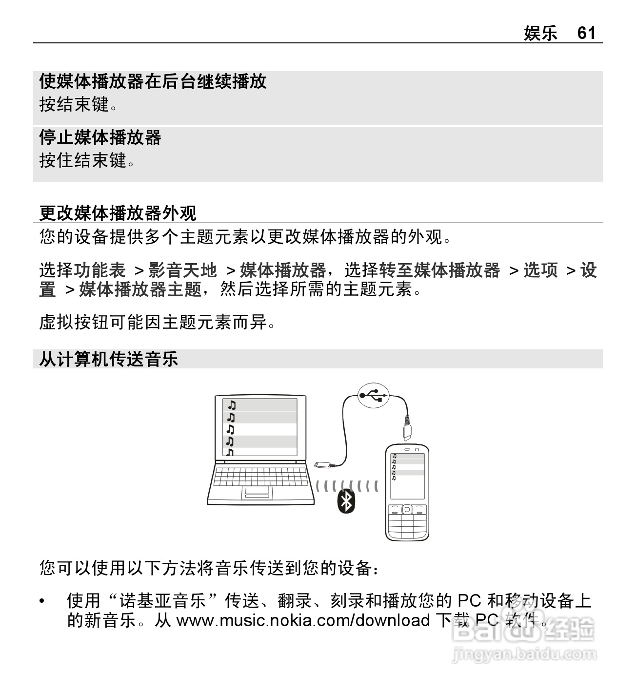 诺基亚X3-00手机使用说明书:[7]