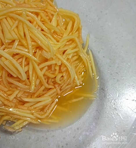 凉拌木瓜丝的制作方法