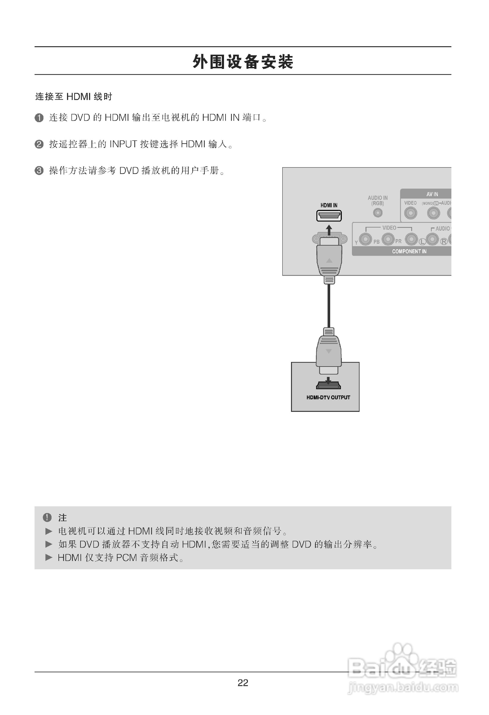 LG M227WAP液晶显示器使用说明书:[3]