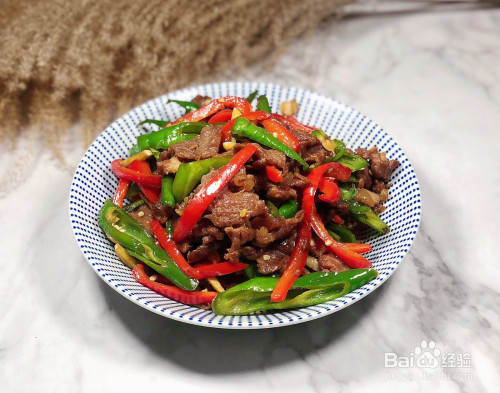 辣椒炒牛肉的做法