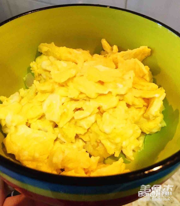 西兰花肉丝鸡蛋面