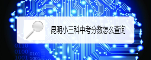 昆明小三科中考分数怎么查询 百度经验 昆明小三科中考分数怎么查询 百度经验
