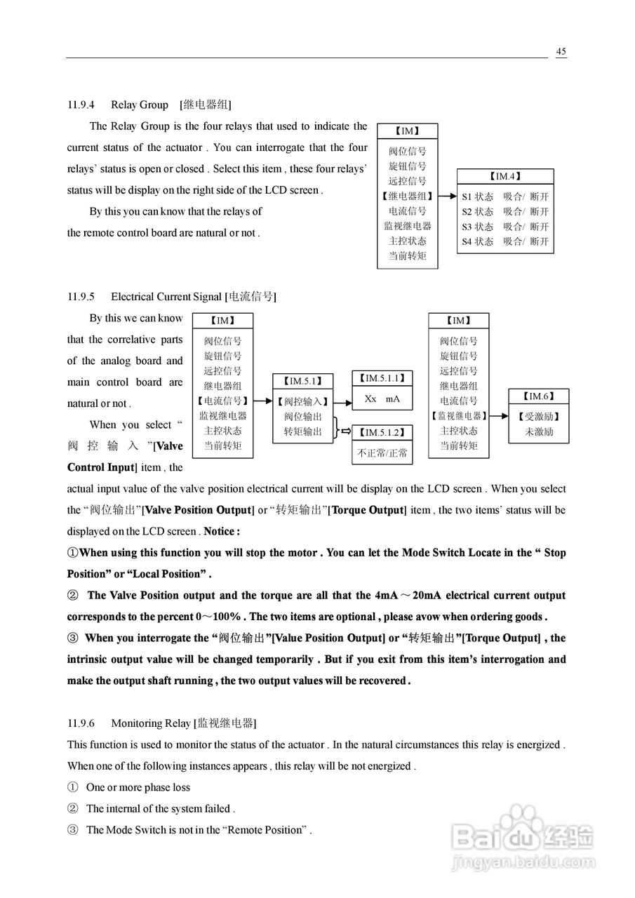 HURKO智能电动执行器说明书:[5]