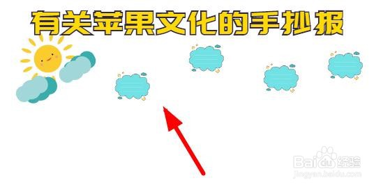 有关苹果文化的手抄报