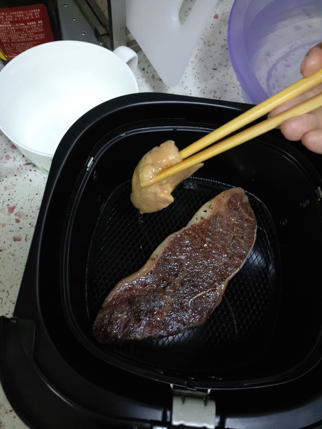 空气炸锅牛排和肥鹅肝怎么做，你学会了吗？