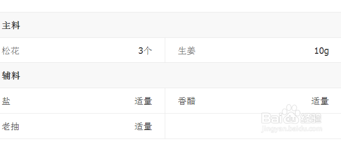 生姜松花蛋的做法