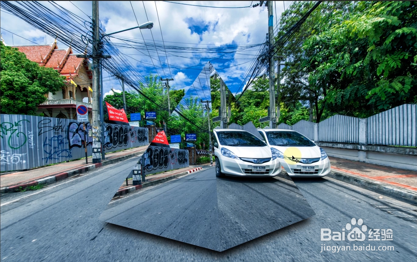 PS怎么做三维的视觉特效？