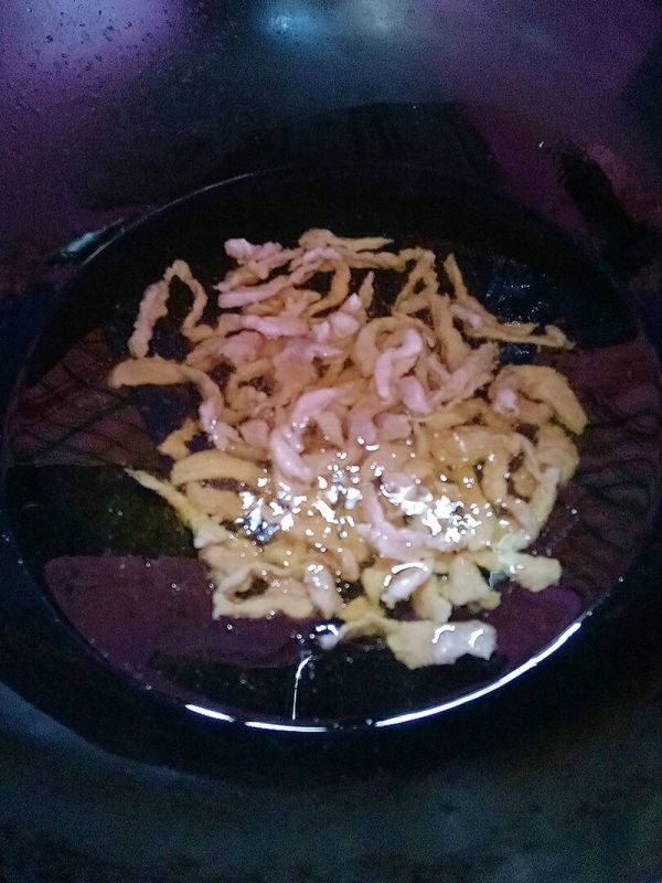 瘦肉鸡蛋干香菜羹