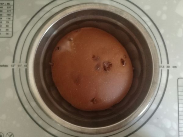 可可巧克力豆吐司