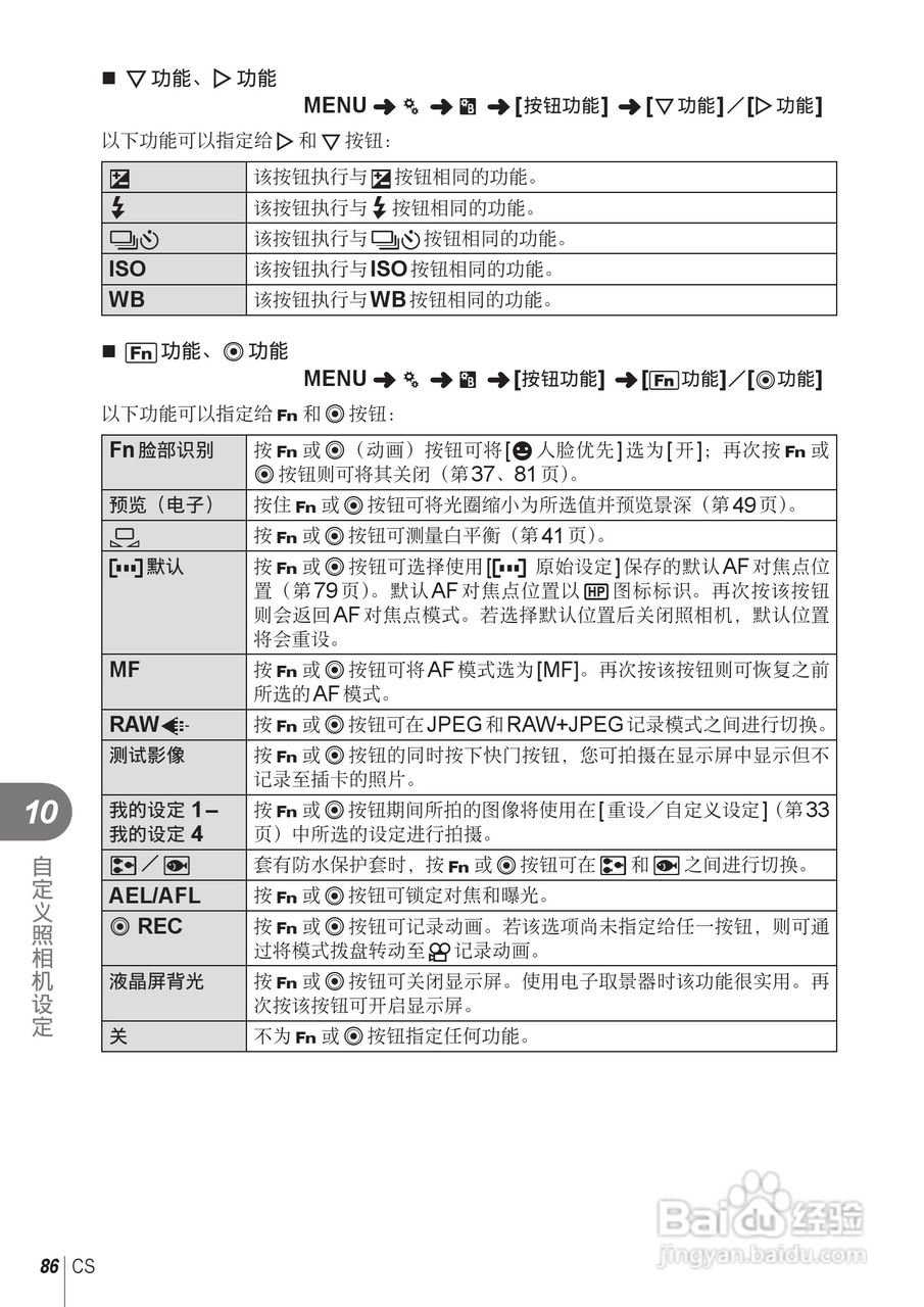 奥林巴斯E-PL2数码相机使用说明书:[9]