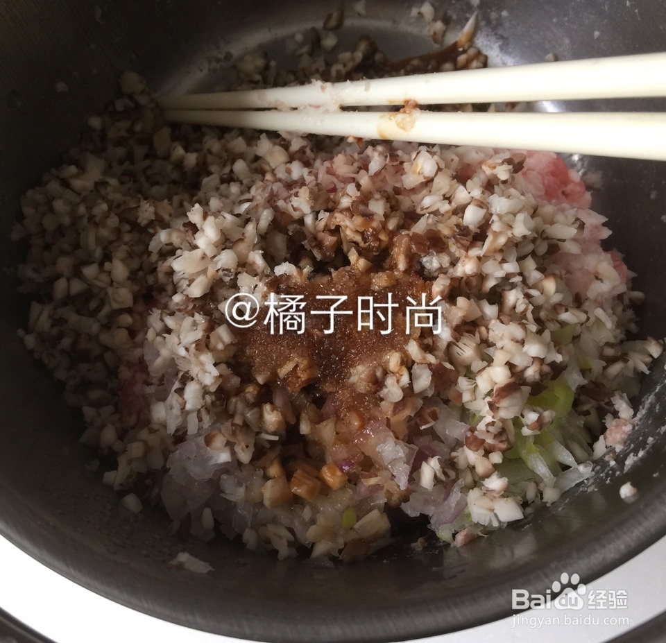 妈妈教我做的香菇肉丸