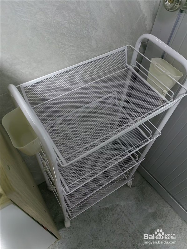 厨房简易置物架安装方法