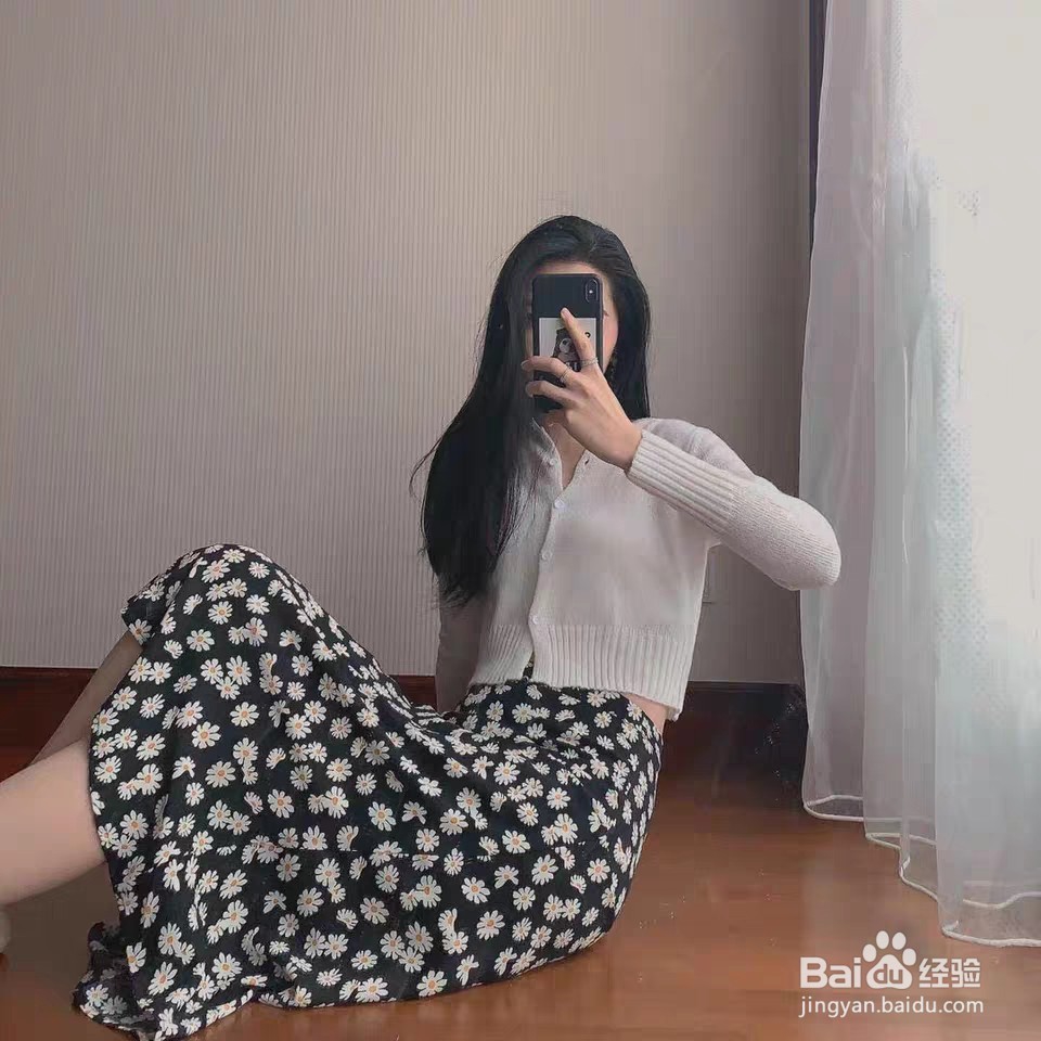 春天小雏菊的衣服怎么搭配