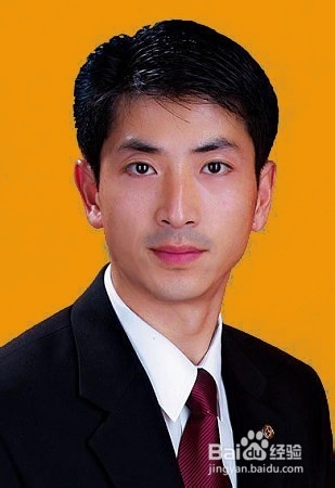 PS如何快速修改证件照片底色