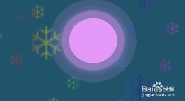 PS怎么快速制作一个发光的圆