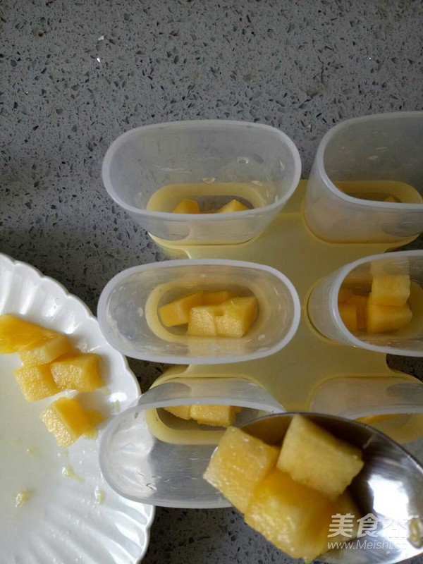 菠萝酸奶冰糕