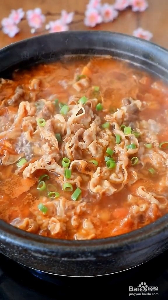 番茄肥牛汤的步骤