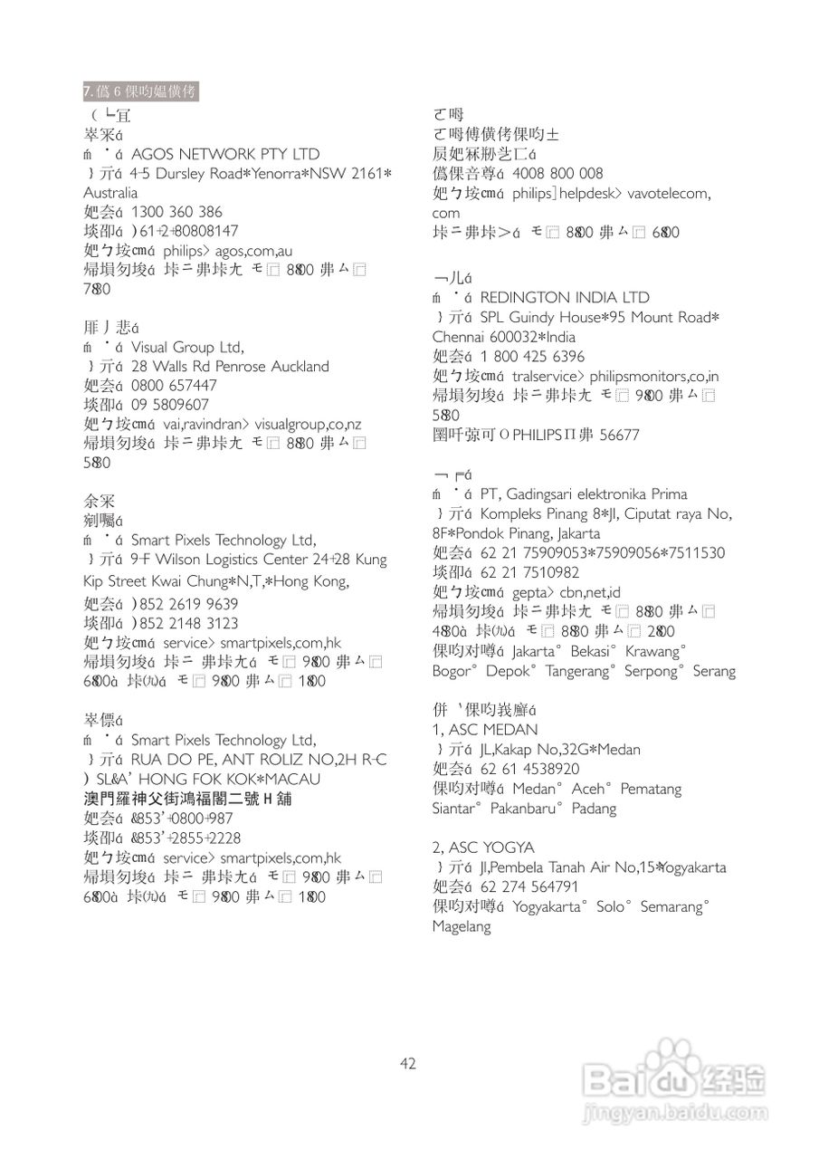 PHILIPS 22153显示器使用说明书:[5]