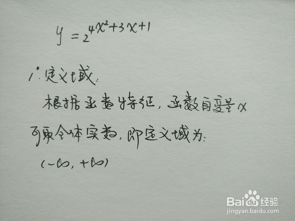 函数y=2^(4x^2+3x+1)的图像示意图