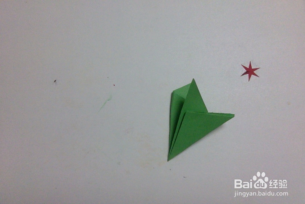 怎样剪桃子入门剪纸五角团花