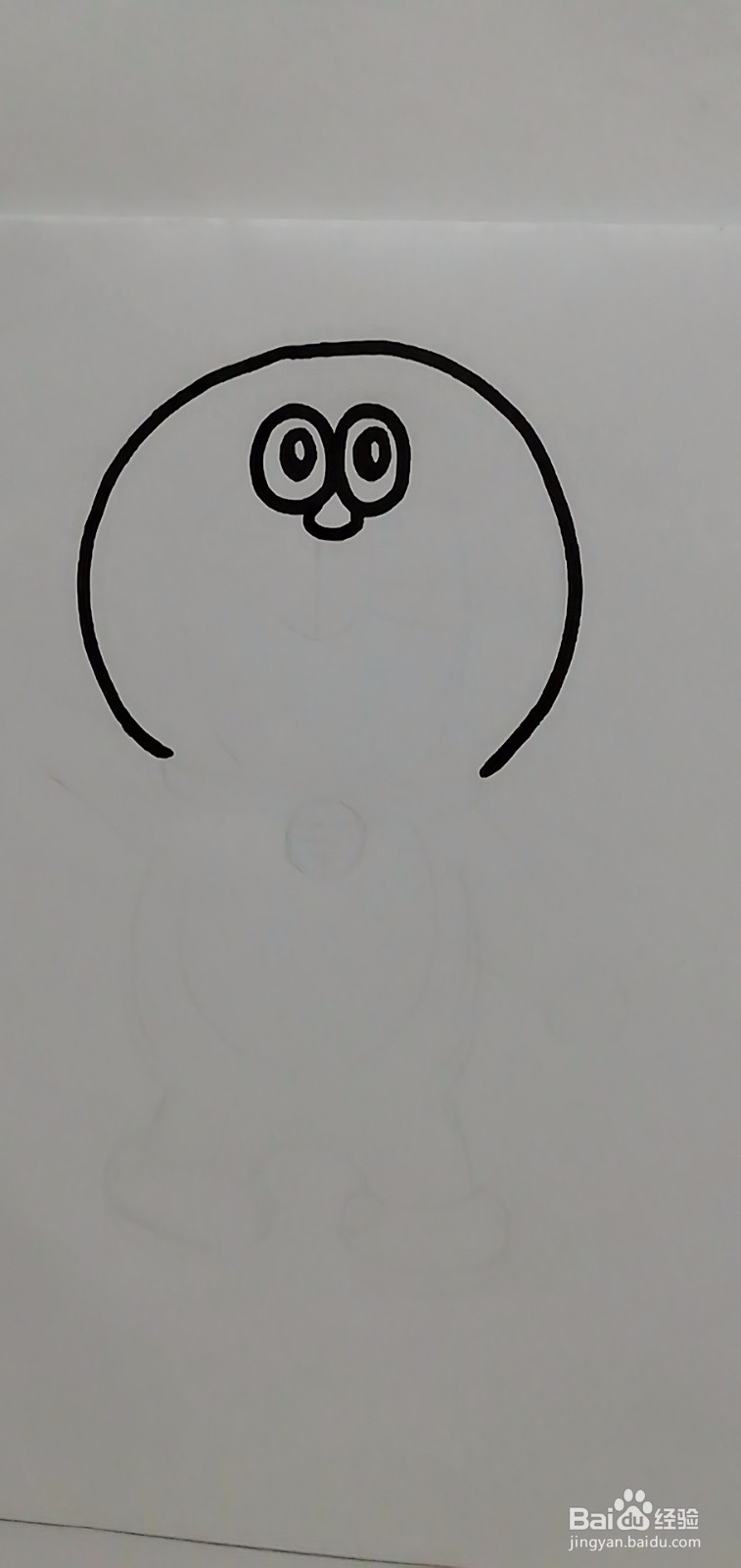 儿童简笔画教程怎么画机器猫